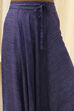 Blue Printed Asymmetric Suit Set image number 2