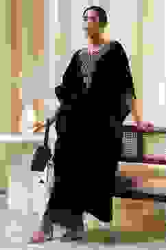 Blue Art Silk A-Line Kurta Palazzo Suit Set image number 0