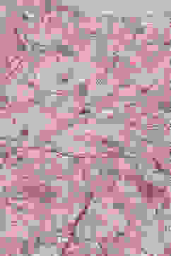 Peach Art Silk Flared Kurta Palazzo Suit Set image number 1