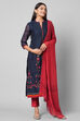 Blue Easy Stitch Suit Set image number 6