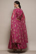 Pink Polyester Straight Lehenga Set image number 4