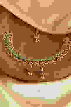 Mint Green Alloy Necklace Set image number 6