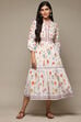 Black Cotton Straight Printed Kurta image number 5