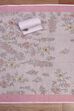 Pink Linen Unstitched Suit Set image number 3