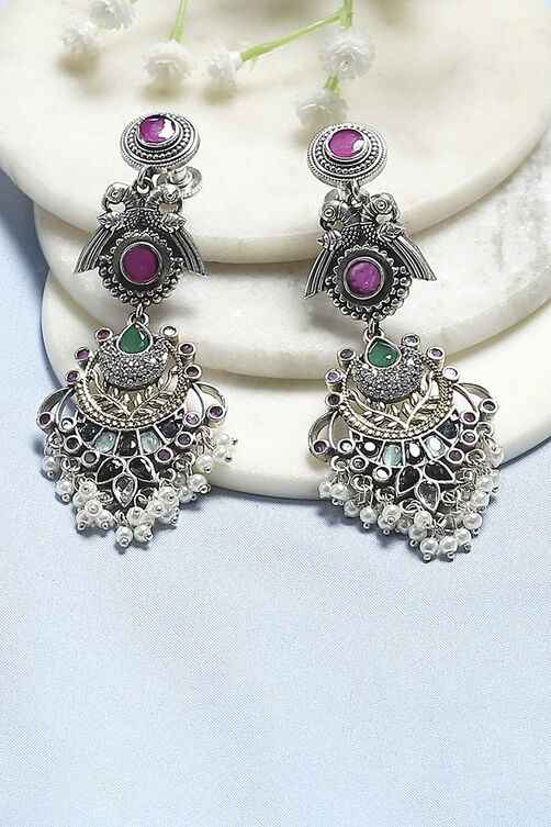 Multicolour Brass Drop & Danglers image number 0