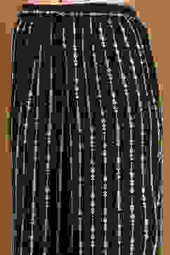 Black Printed Asymmetric Kurta Set image number 2