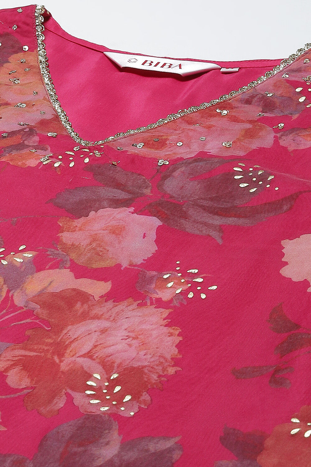 Biba magenta sales salwar suit