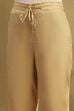 Gold Jacquard Pants image number 1