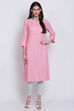 Ice Blue Rayon Straight Kurta image number 0