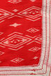 Red Cotton Printed Scarf image number 1
