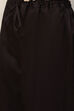 Black Art Silk Straight Kurta Palazzo Suit Set image number 3