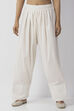 Black Cotton Solid Salwar image number 6