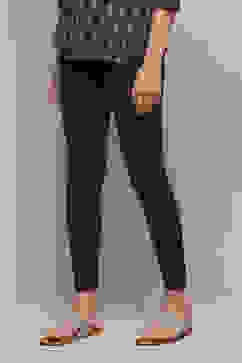 Indigo Cotton Blend Solid Churidar image number 2