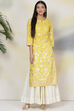 Old Rose Art Silk Straight Printed Kurta image number 0