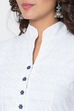 Yellow Cotton Asymmetric Kurta Churidar Suit Set image number 1