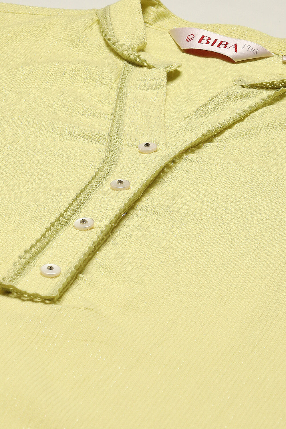 Blue Cotton Blend Straight Yarndyed Kurta image number 1