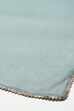 Sea Green Cotton Handloom Unstitched Suit Set image number 4