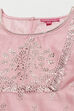 Pink Polyester Flared Printed Suit Set image number 1