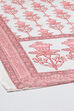 Peach Silk Blend Digital Print Unstitched Suit Set image number 4