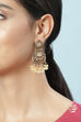 Gold Alloy Earrings image number 1