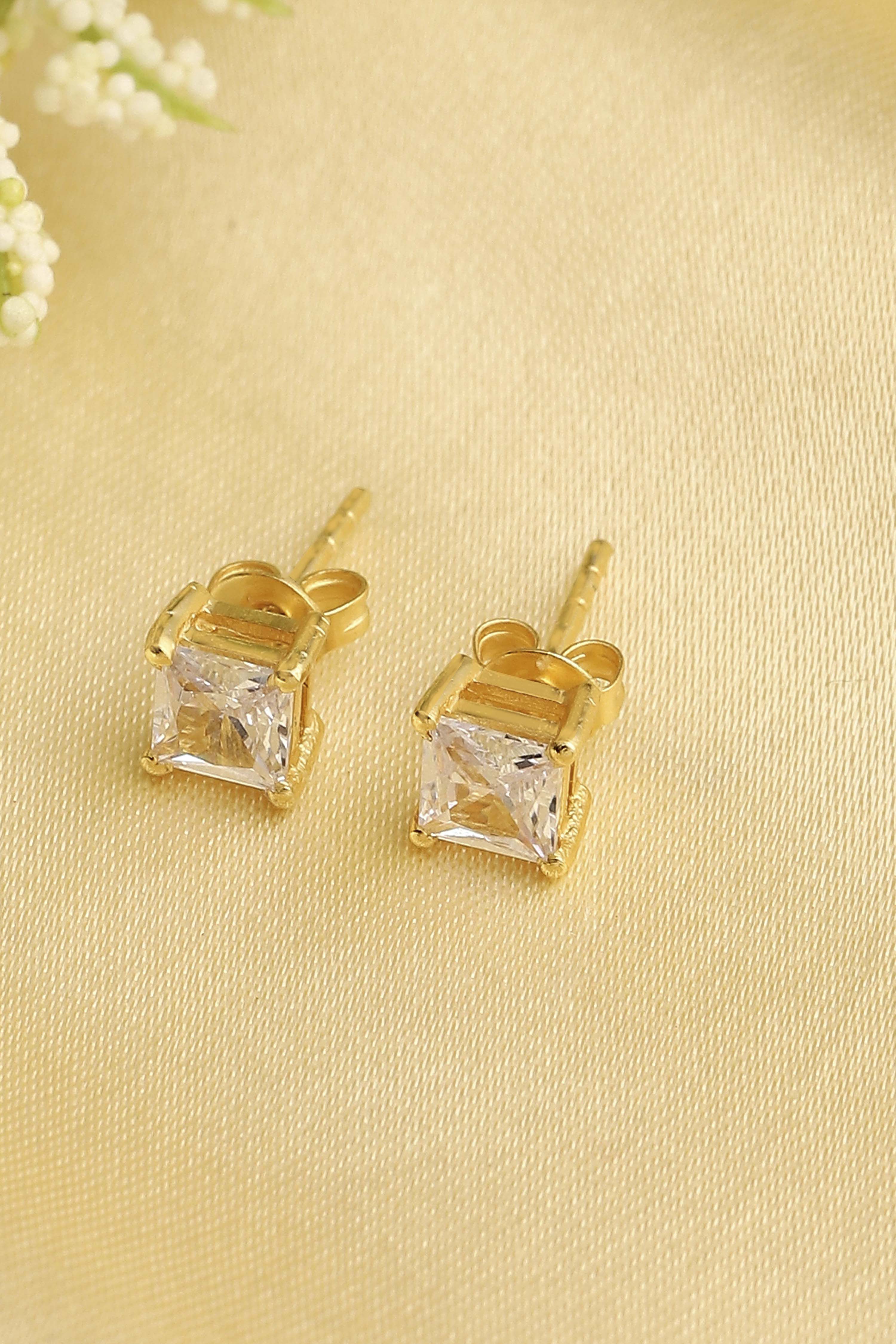 Off White Brass Studs image number 0