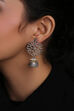 Oxidised Silver Earrings image number 0