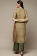 Green Modal A-Line Kurta Palazzo Suit Set image number 4