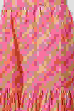 Mango Yellow Cotton Flared Kurta Garara Suit Set image number 2