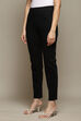 Indigo Cotton Blend Solid Jeggings image number 2