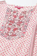 Ecru Cotton Straight Kurta Regular Pant Suit Set image number 1