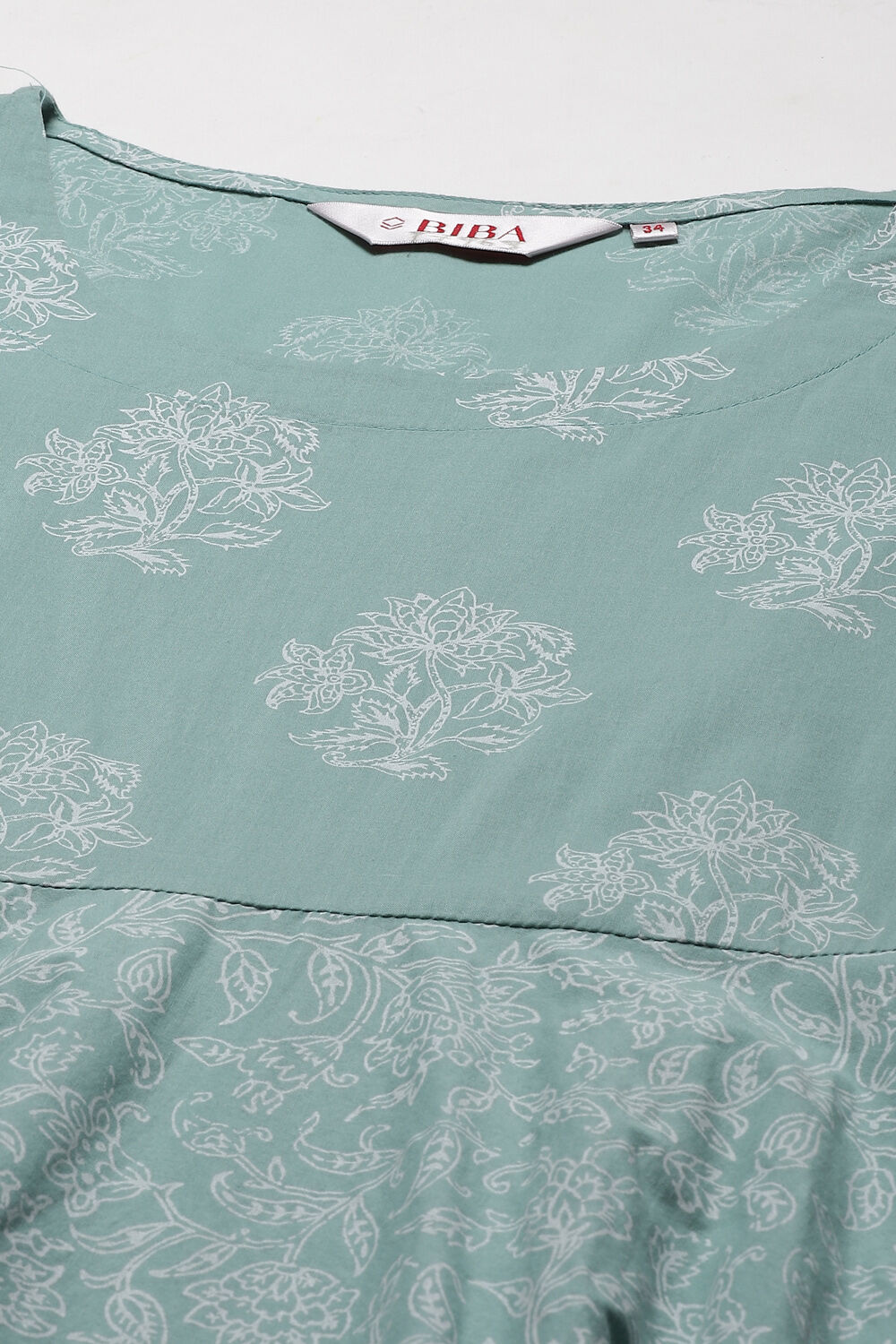 Onion Pink Cotton Printed Kurta Dress image number 1