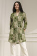 Indigo Blue Viscose Rayon Straight Kurta image number 5