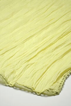 Yellow Cotton Dupatta image number 1