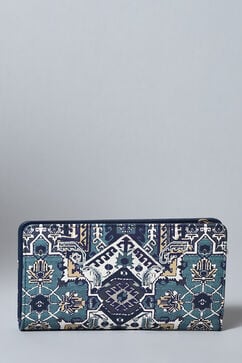 Navy Pu Leather Wallet image number 3