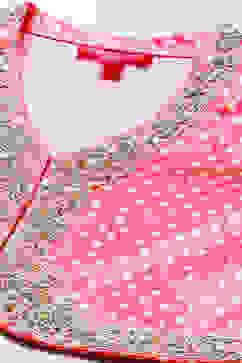 Pink & Blue Viscose Blend Lehenga Set image number 1