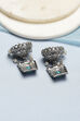 Blue Oxidised Jhumkas image number 2