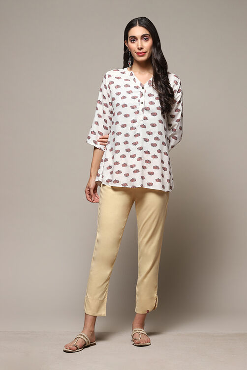 Grey Viscose Blend Pant image number 0
