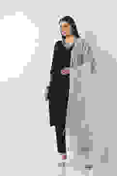 Off White Poly Cotton Dupatta image number 0