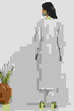 Blue Art Silk Woven Unstitched Suit Set image number 5