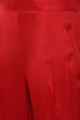 Red Banarasi Silk Machine Embroidered Unstitched Suit Set image number 2