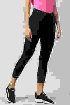 Black Fitted Leggings image number 3