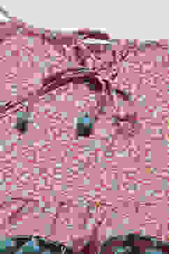 Pink Cotton Short Top image number 1