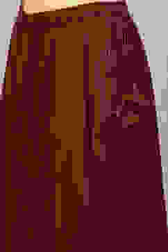 Maroon Printed Straight Kurta & Palazzo Suit Set image number 2