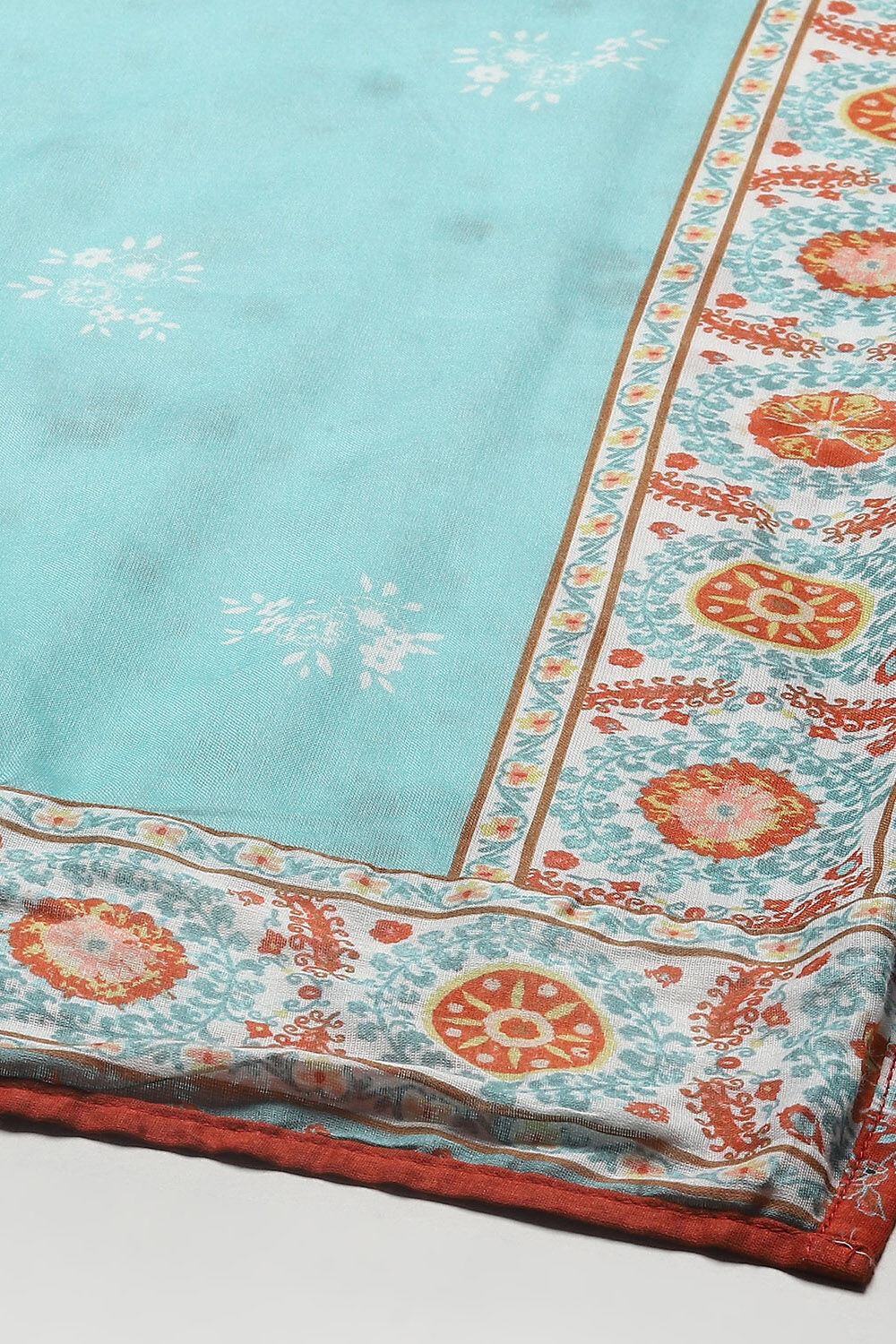 Yellow Voile Anarkali Kurta Churidar Suit Set image number 3