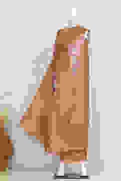 Coral Chanderi Printed Unstitched Suit Set image number 4