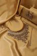 Gold Plated Brass Statement Necklace Set image number 2