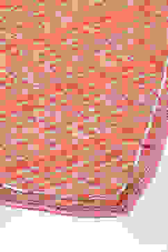 Aqua Coral Cotton Flared Garara Kurta Garara Suit Set image number 6