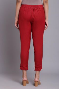 Towny Port Cotton Blend Narrow Pants image number 4