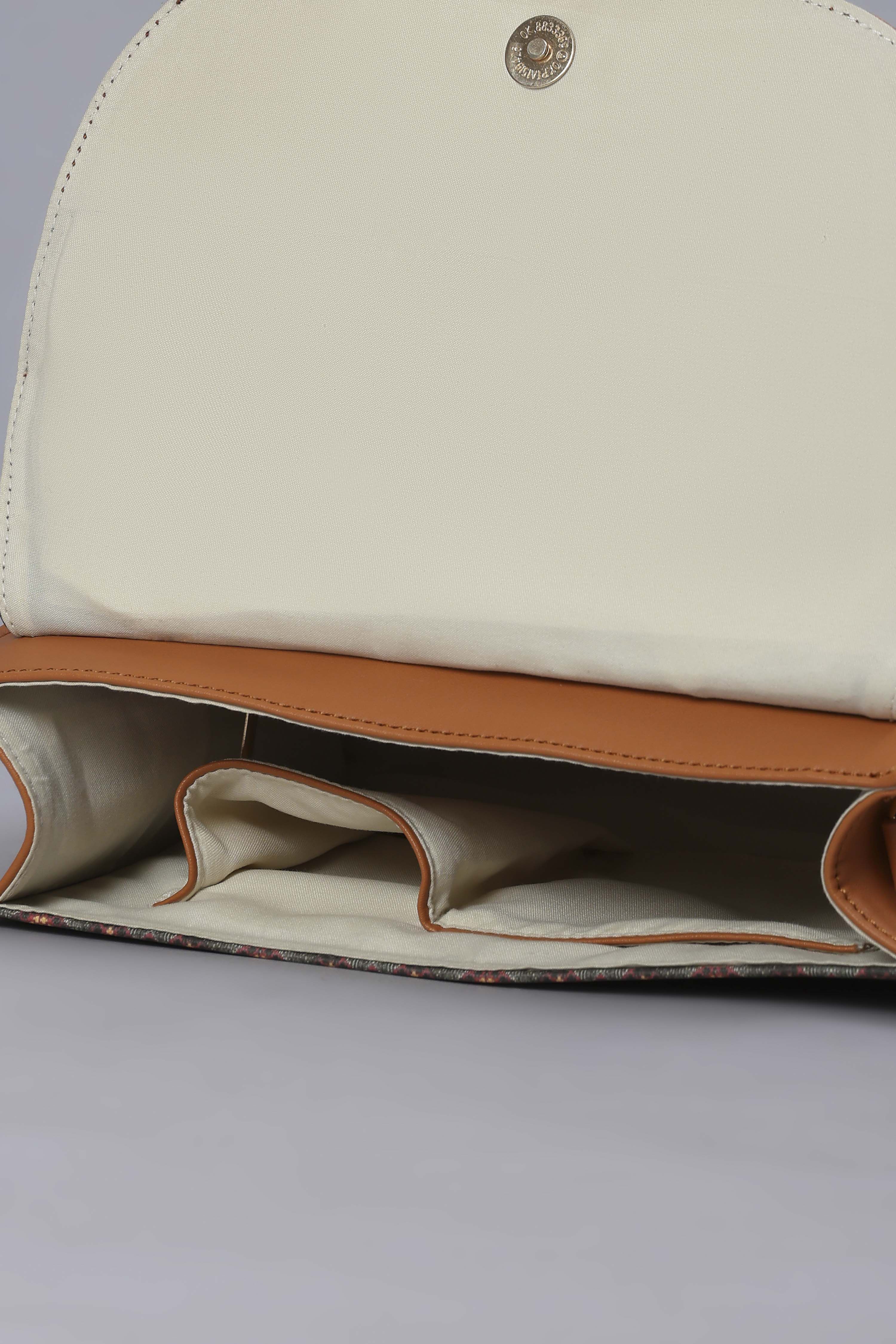 Green PU Satchel image number 5