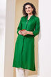 Blue Viscose Rayon Straight Kurta image number 6
